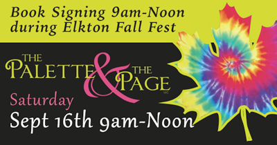 The Palette and The Page - Sharon Brubaker - Maryland Author