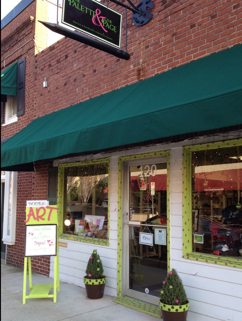 The Palette and The Page - Sharon Brubaker - Maryland Author
