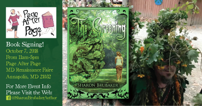 MD Ren Faire - Book Signing - Author Sharon Brubaker