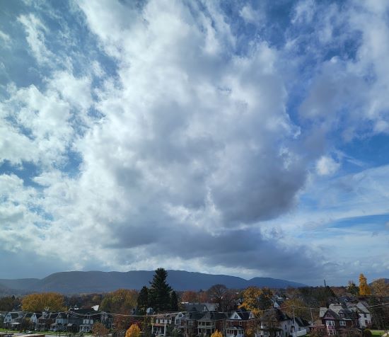 Cloudy November day in Williamsport, PA - Blog - Author Sharon Brubaker - Maryland