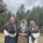 Kathryn, Sharon, & Kaz at the Highland Folk Museum.